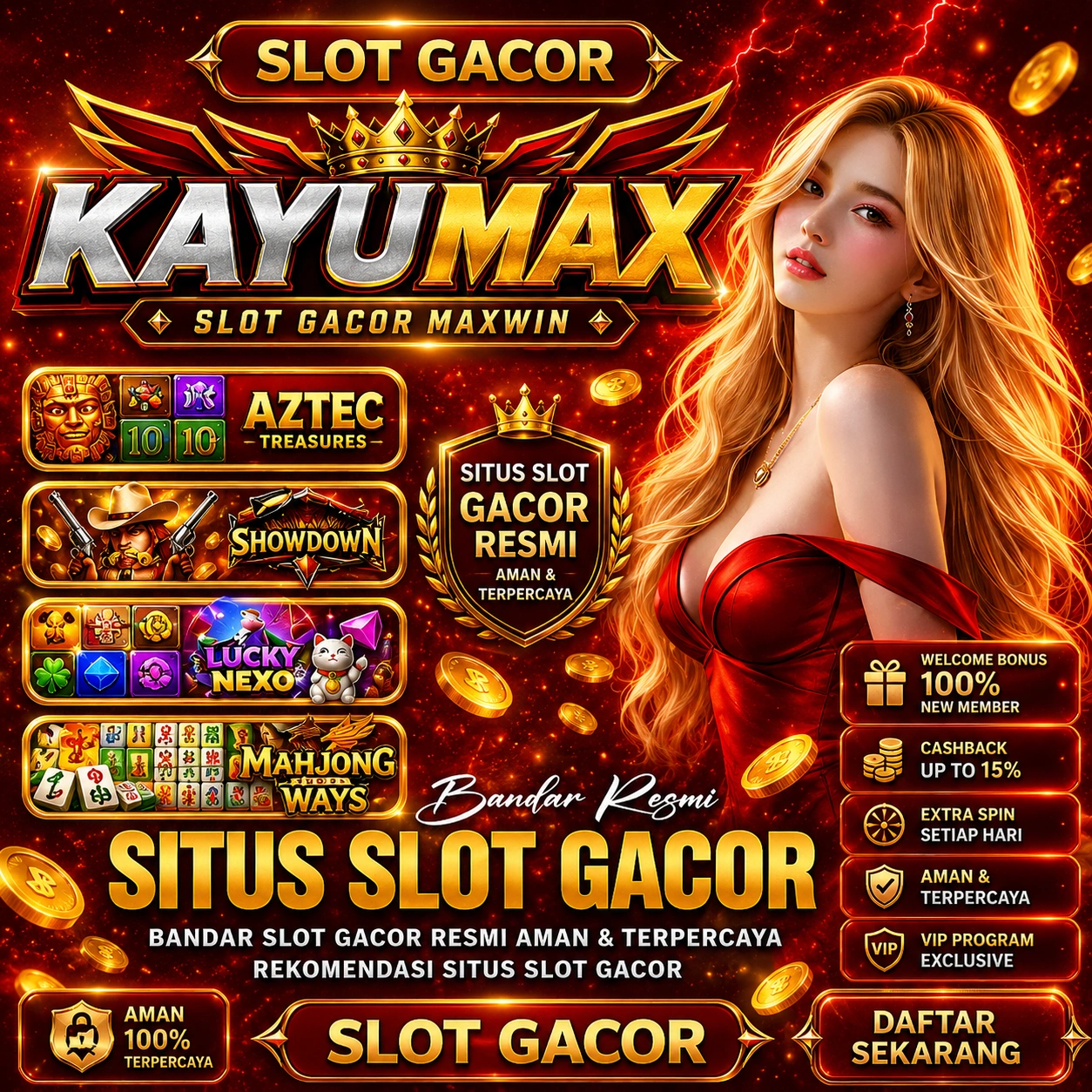 KAYUMAX 主 PUSAT LAYANAN GAMING DIGITAL DENGAN FITUR TERLENGKAP